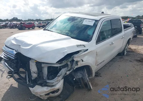 2021 Ram 1500 Limited Longhorn 4X4 5'7 Box из США, поврежденный, VIN 1C6SRFKT6MN812010